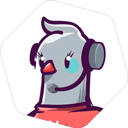 Avatar of a pigeon support assistant
