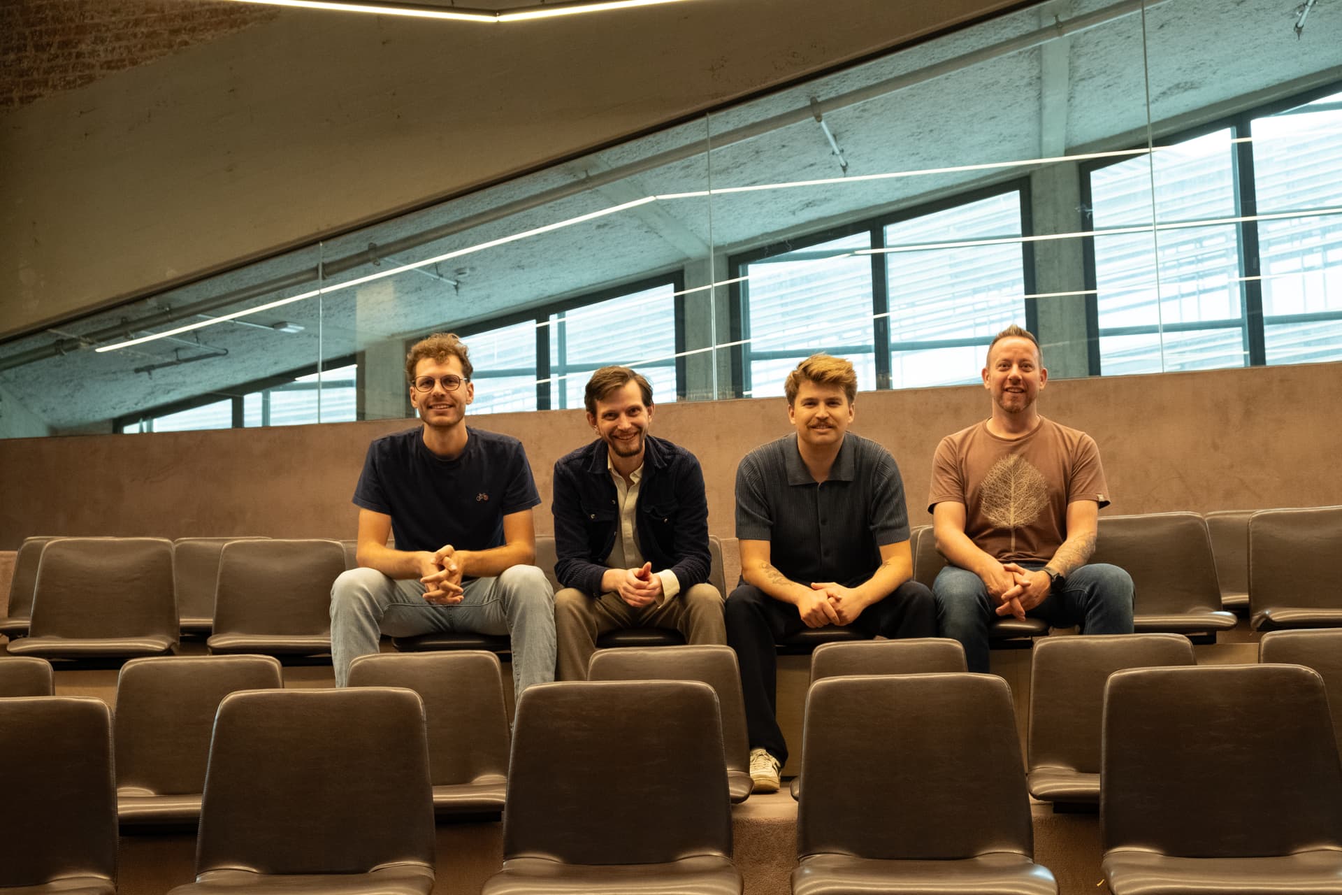 Rookoo founders at Wintercircus Auditorium